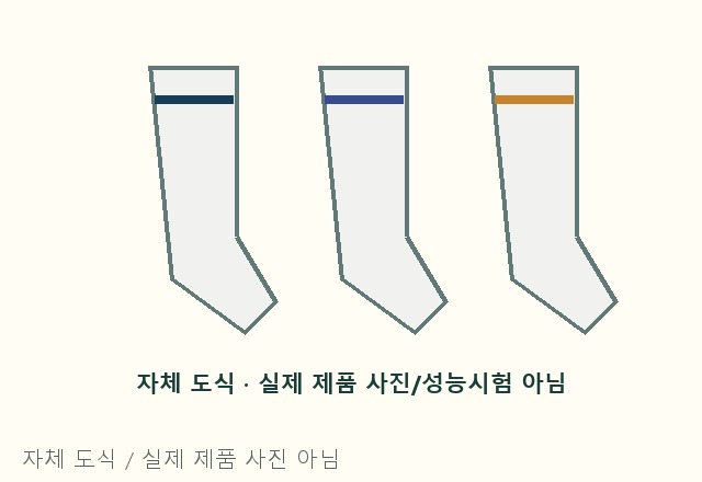 뉴에라 MLB 장목 양말 자체 도식 이미지